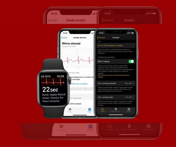 Controle da pressão com o Apple Watch